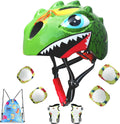 Toddler Helmet Kids Bike Helmet for 2-8 Years Old - 3D Dinosaur Design