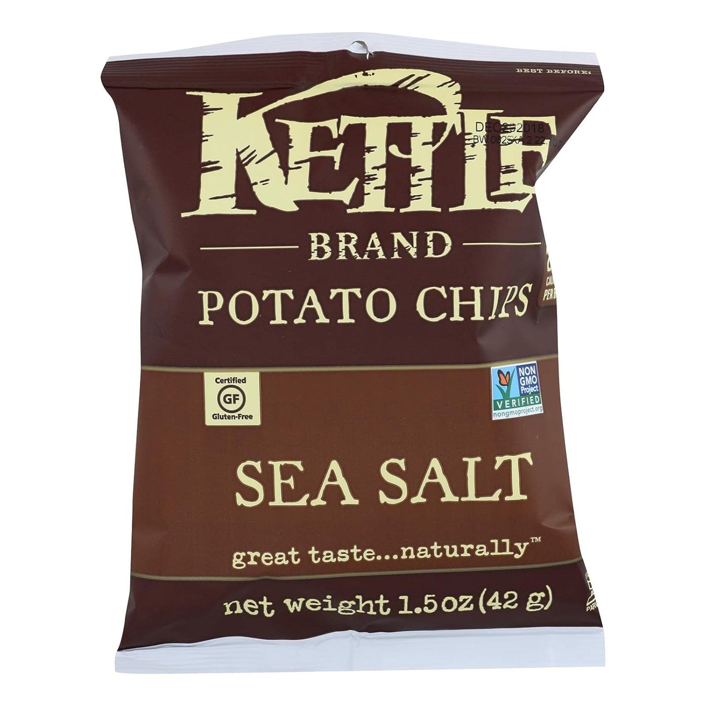 Sea Salt Potato Chips Case of 24 for Crunchy Snack Lovers
