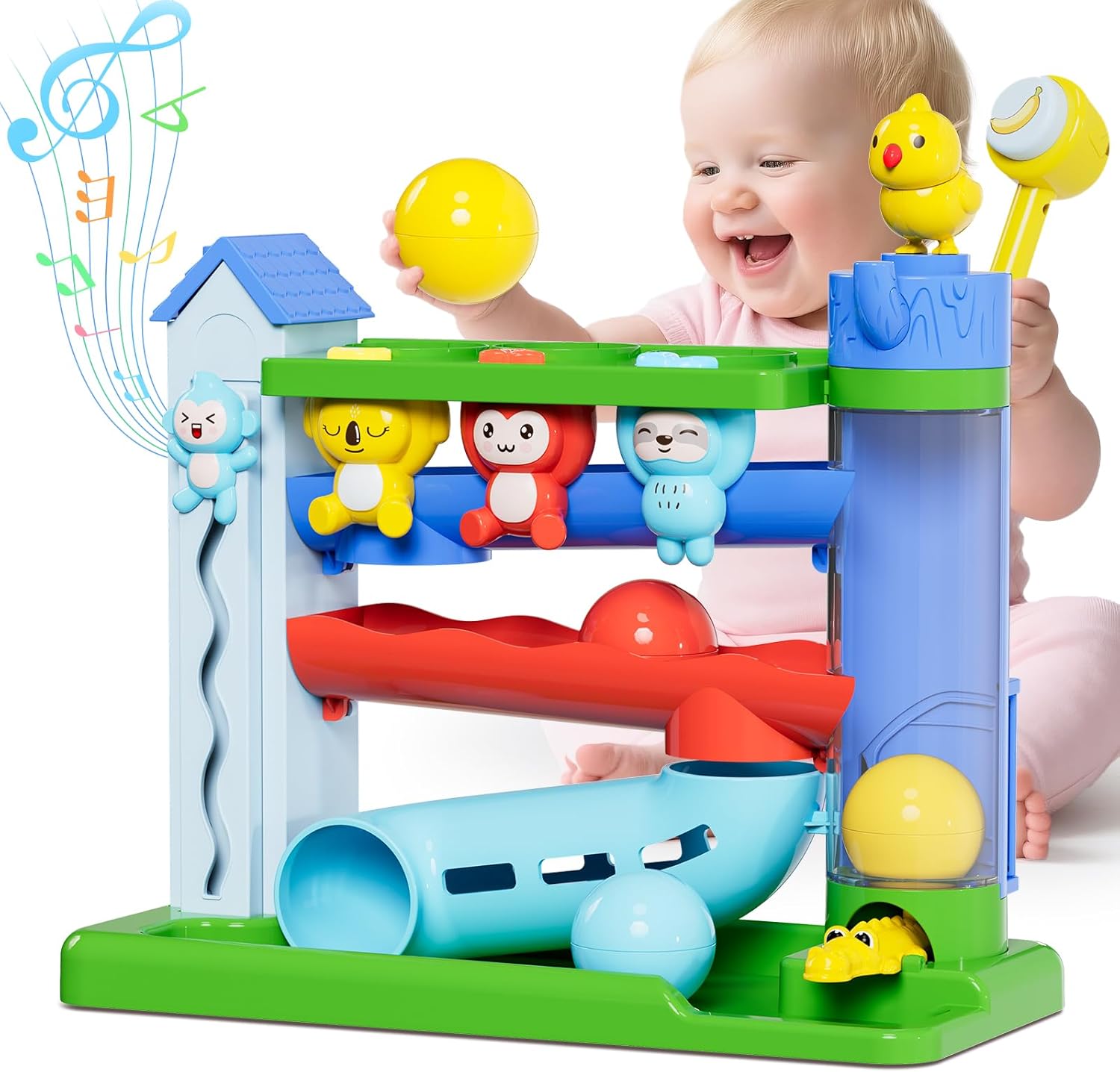 Hammer Montessori Toddler Toys for Interactive Musical Fun