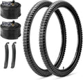 Mountain Bike Tires Set 26/27.5/29 in - 2 Pack Replacement Kit