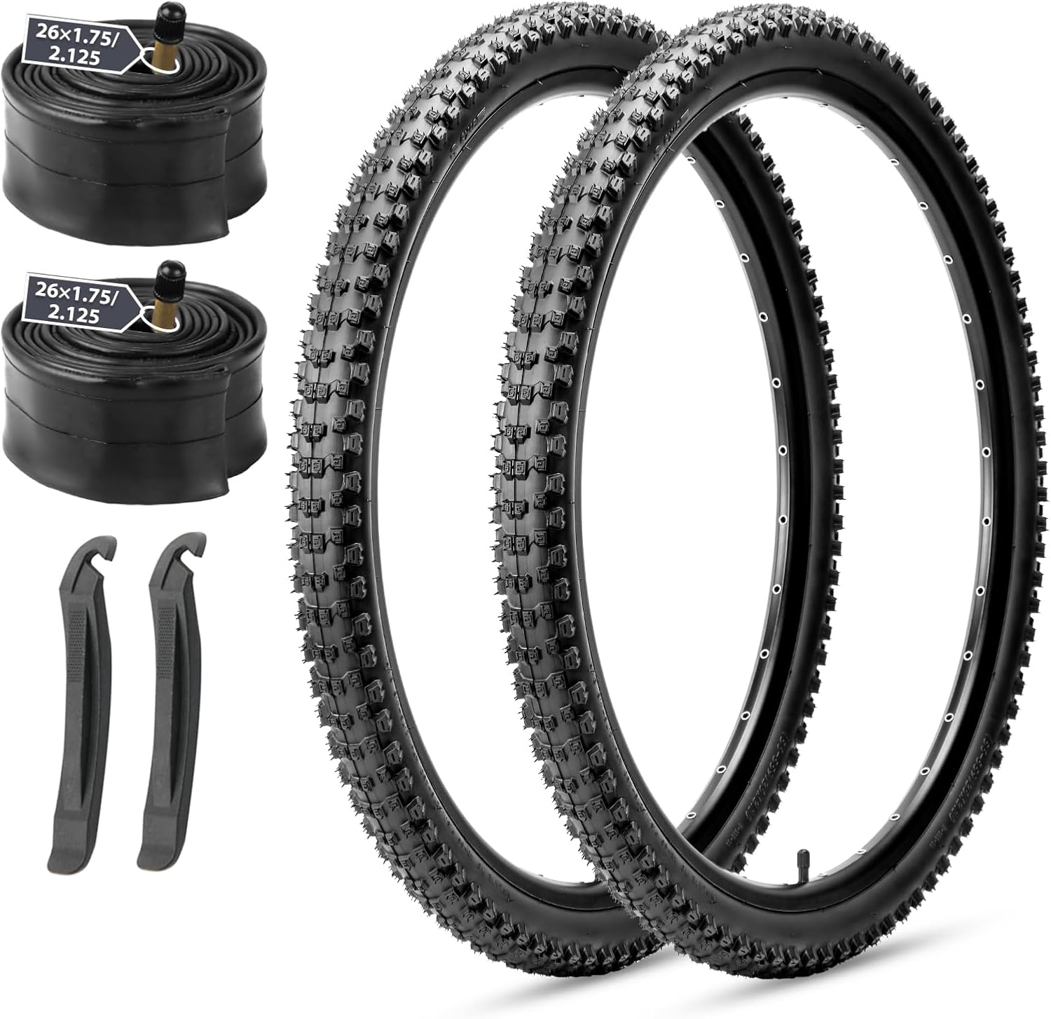 MOHEGIA Mountain Bike Tires Set: Durable 26/27.5/29 Inch Tires