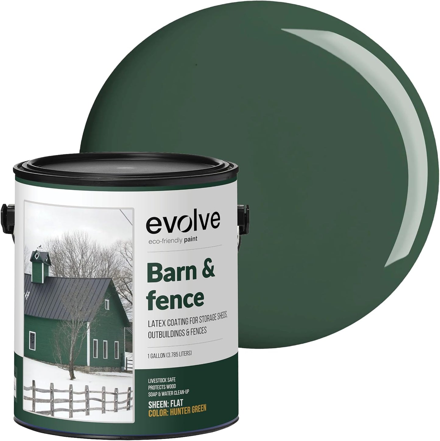 EVOLVE Barn & Fence Swift Shield Paint for Outdoor Structures