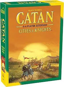 CATAN Cities & Knights Board Game 5-6 Player Extension Review