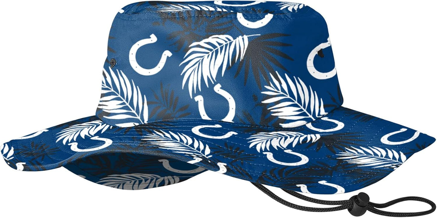 FOCO Men's NFL Team Logo Sport Outdoor Sun Bucket Boonie Hat
