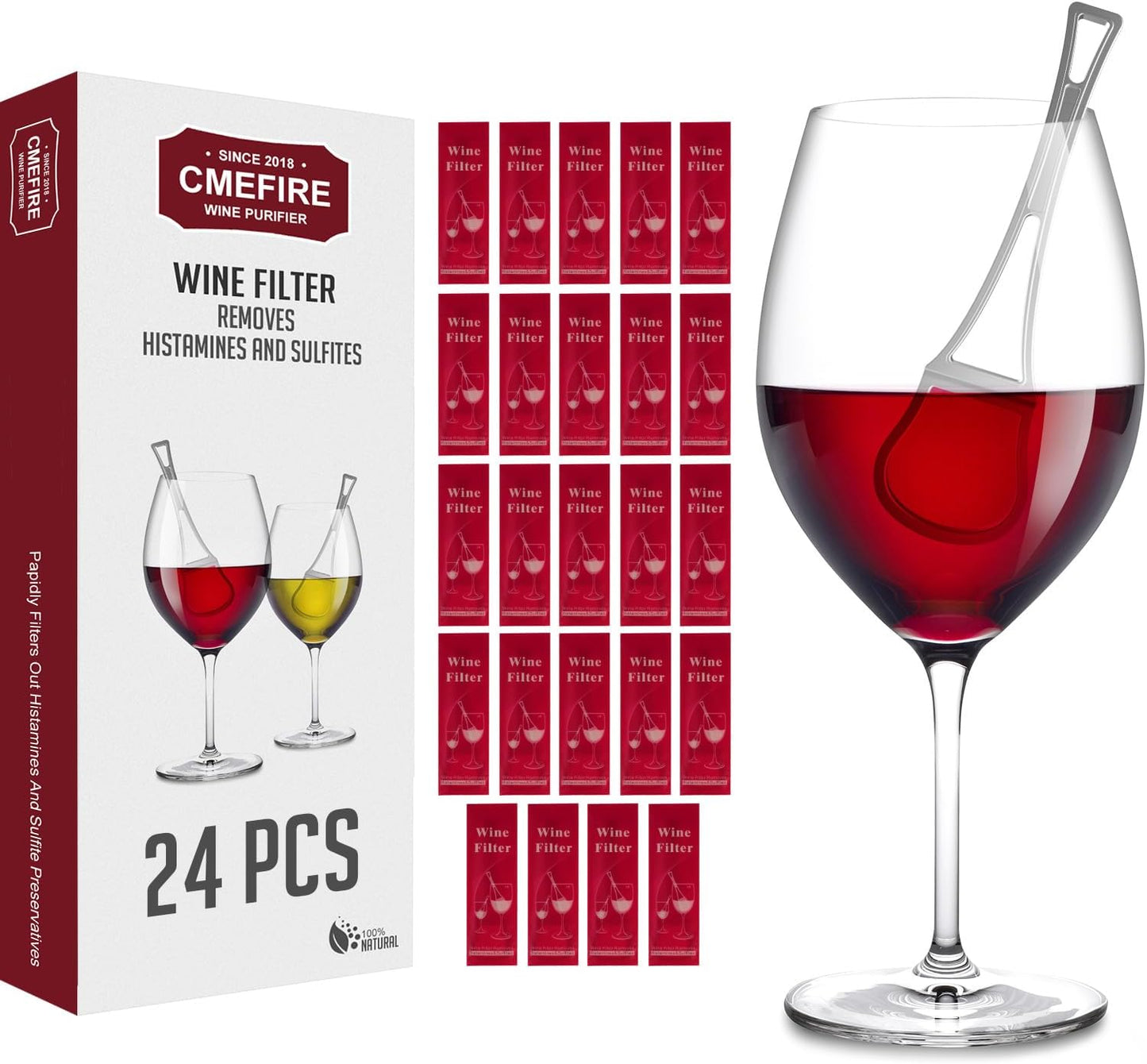 Wine Filters for Sulfites and Histamines - Purifier Wands