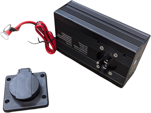 10 Amp Panel Mount 12V Battery Charger for All Vehicles