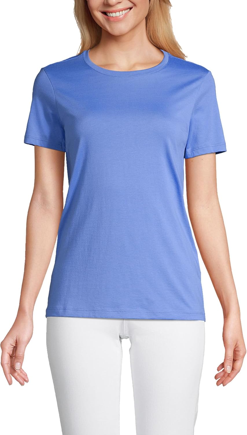 Relaxed Supima Cotton Crew Neck T-Shirt for Everyday Comfort