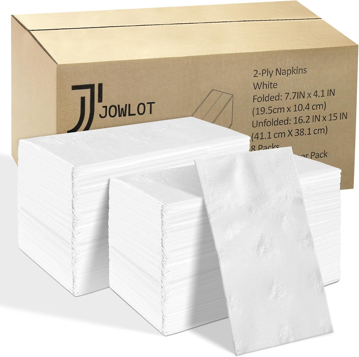 Disposable Napkins 2-Ply 1200 Count for Events and Everyday Use
