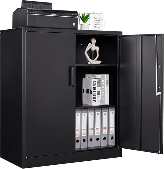 Letaya Metal Storage Cabinets with Lock for Home and Office