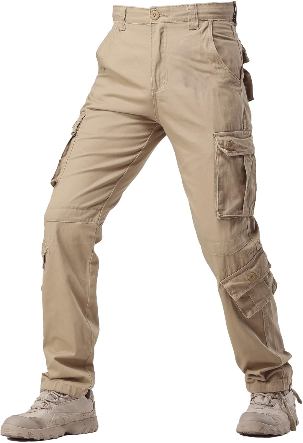 Men's Camo Cargo Pants for Tactical Hiking and Outdoor Use