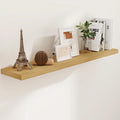 Floating Shelves 55 in Long Rustic Oak Wall Shelf - Deep 9.3 in