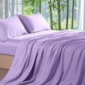 Queen Viscose Bamboo Sheets 4pc Set Lilac - Ultra Cooling Luxury