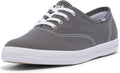 Keds Women's Champion Canvas Lace Up Sneaker - Timeless Comfort Shoes