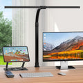 LED Desk Lamp for Home Office - Dual Head 24W Computer Lamp
