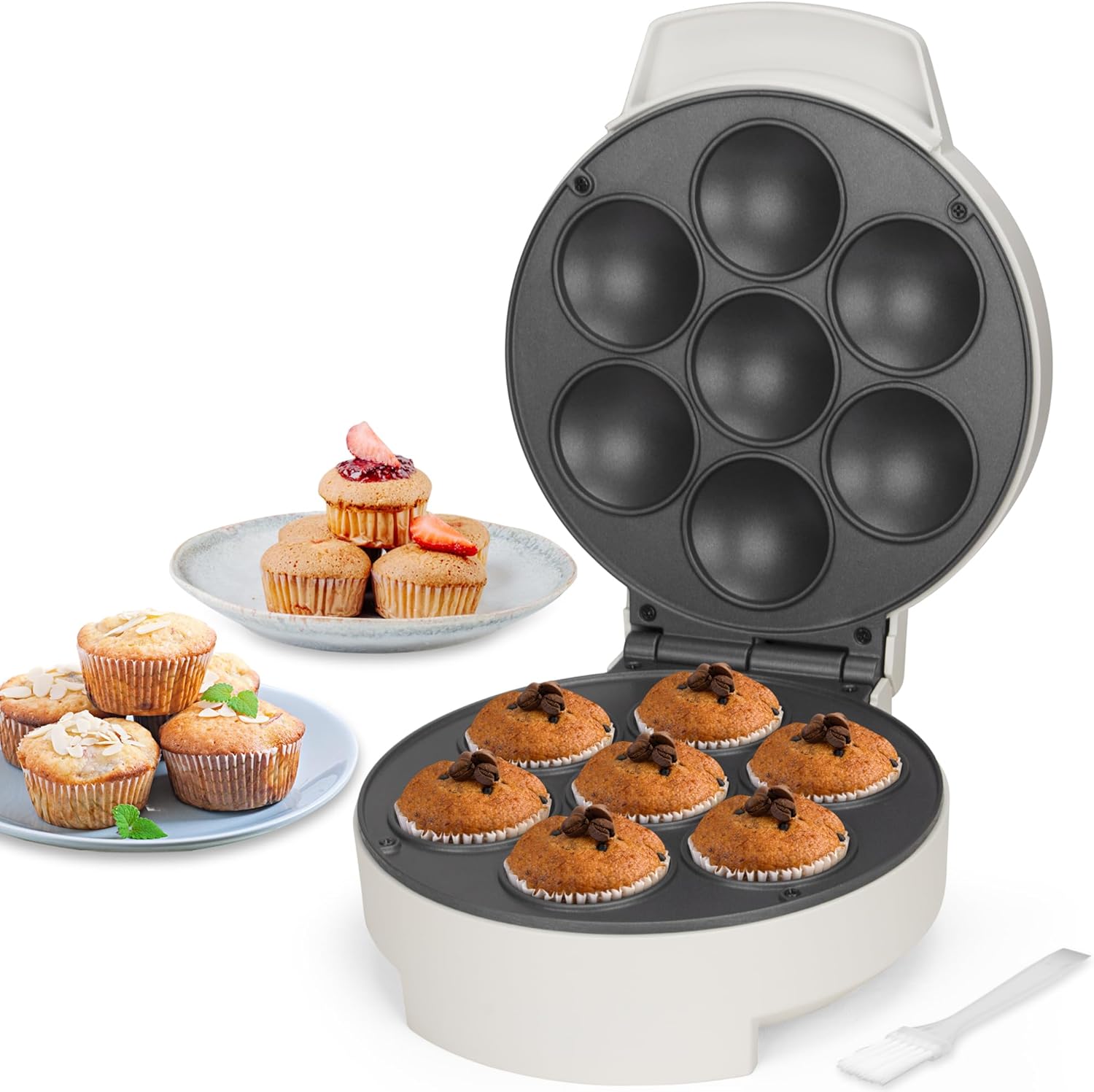 Mini Cupcake Maker Machine for Quick and Easy Baking Fun