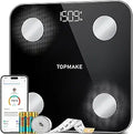 Digital Bathroom Scale BMI Body Fat Scale 25-Measure Smart Scale - App