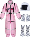 Cuffbow Astronaut Costume Kids 4 Pc Set - Realistic Space Suit