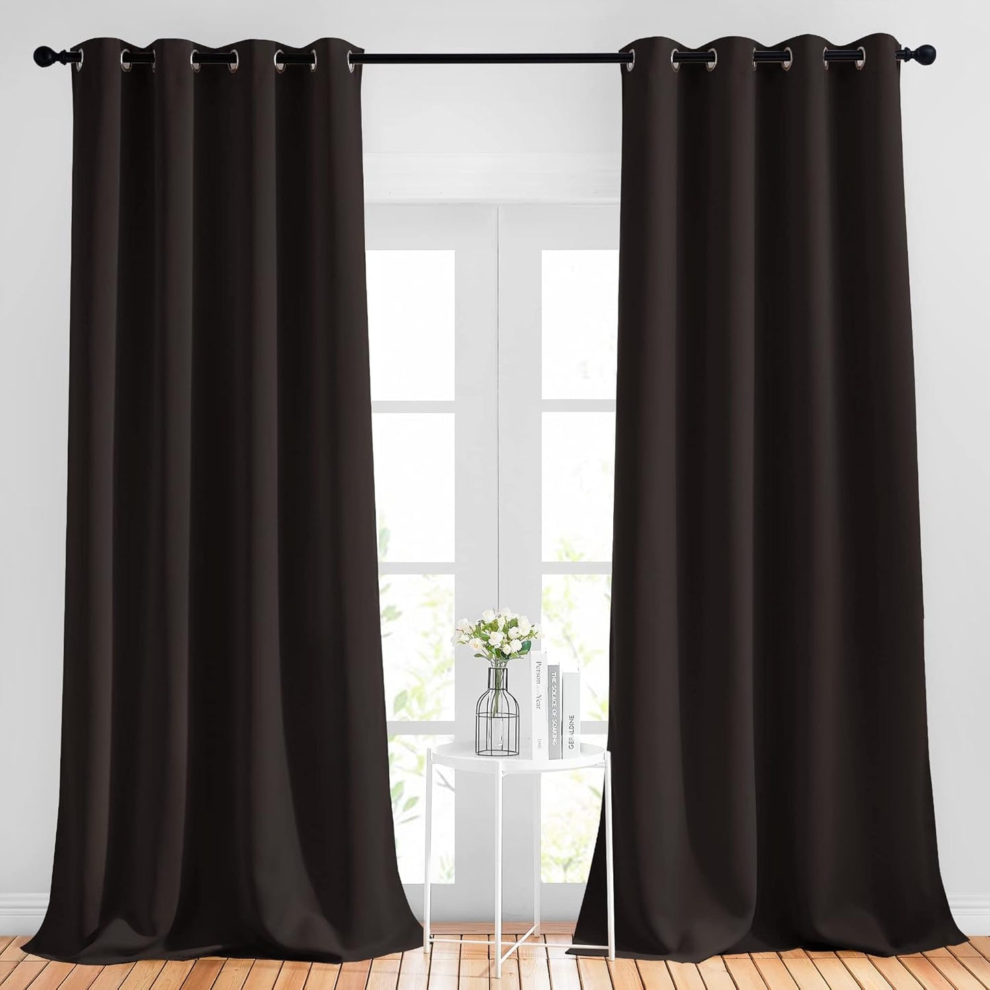 NICETOWN Blackout Thick Window Curtains for Elegant Bedrooms