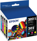EPSON 202 Claria Ink High Capacity Black & Color Combo Pack - Reliable