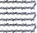 3-Pack 28 in Chainsaw Chain 3/8ft Pitch.050ft Gauge - Smooth Cutting