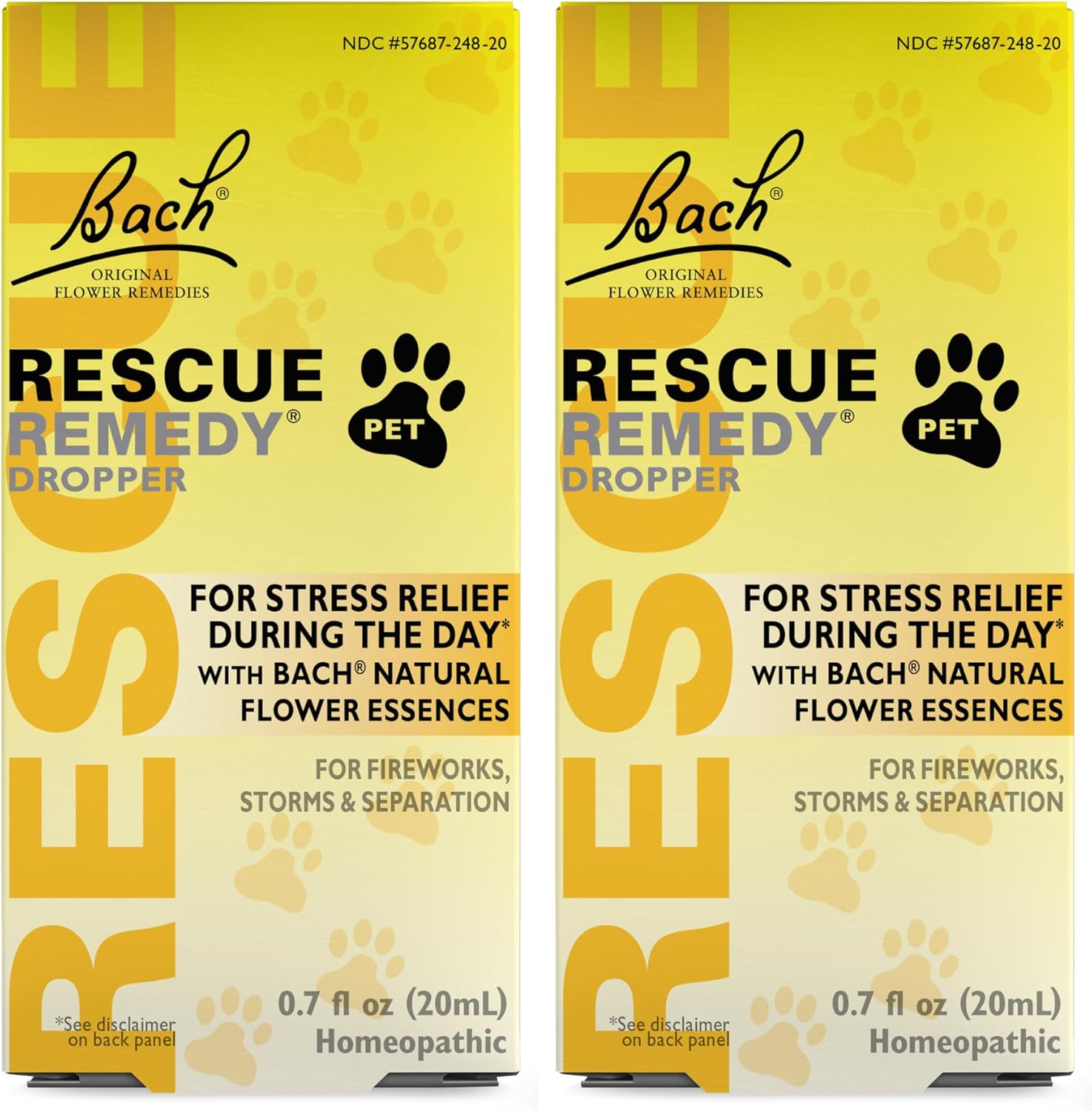 Bach RESCUE Remedy PET Dropper for Natural Stress Relief