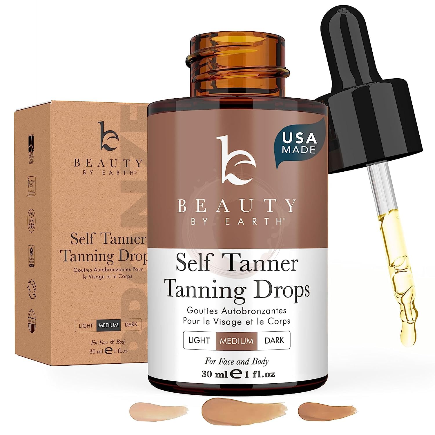 Self Tanning Drops for a Flawless, Natural-Looking Glow