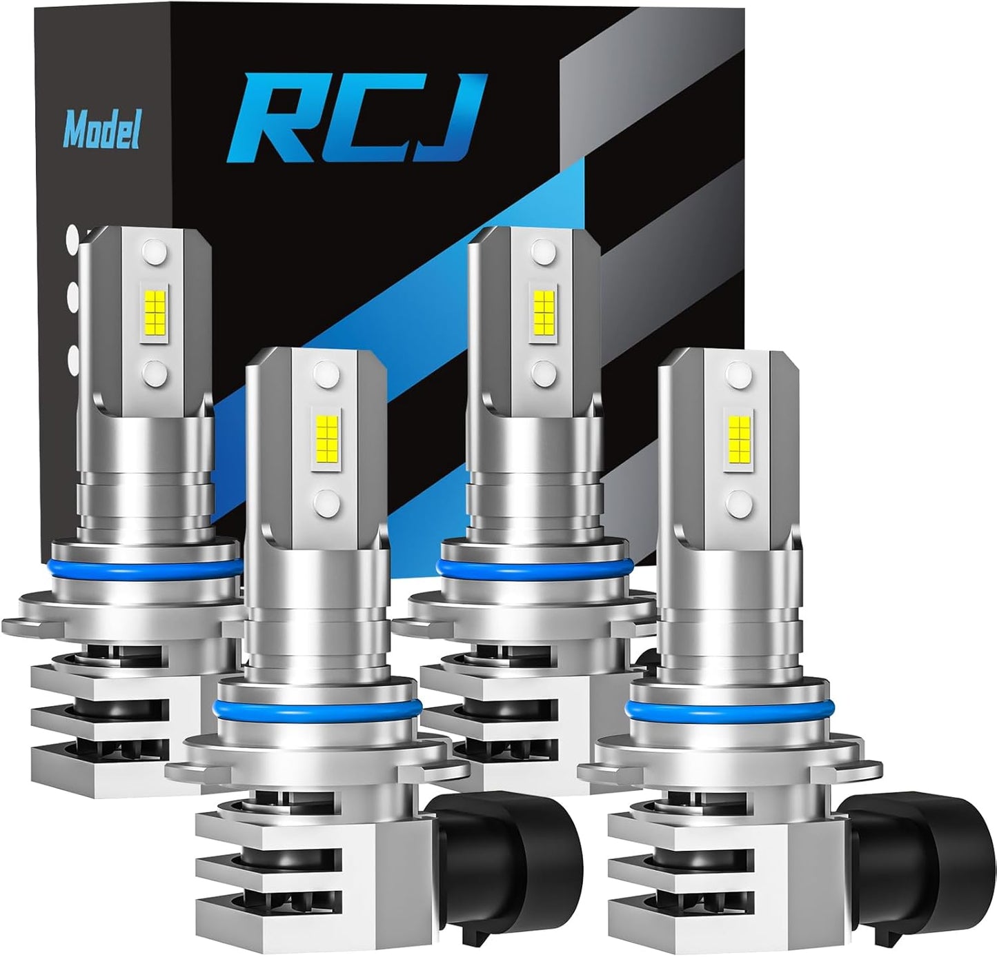 RCJ Fog Weather Light Bulbs Combo 6000K Cool White Pack of 4
