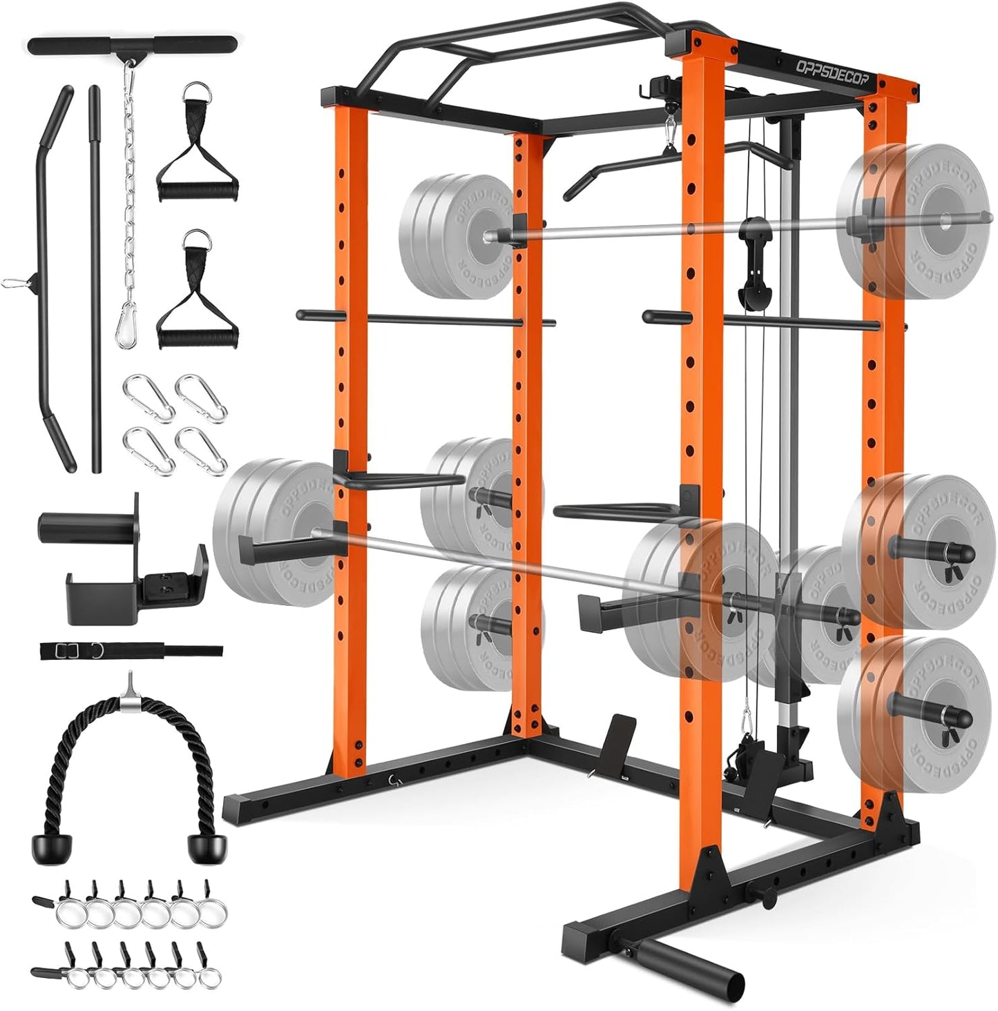 OPPSDECOR Power Cage with 1600lbs Capacity