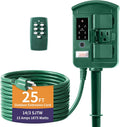 Outdoor Power Stake Timer for Christmas Lights - Waterproof Timer 6