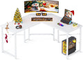 Casaottima L Shaped Gaming Desk for Home Office and Gaming