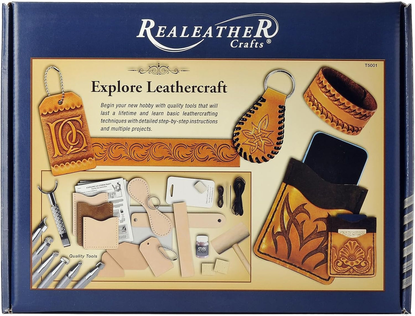 Explore Leathercraft Kit for Beginners - Create Unique Patterns