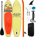 FunWater Inflatable Stand Up Paddle Board with Accessories - Bright