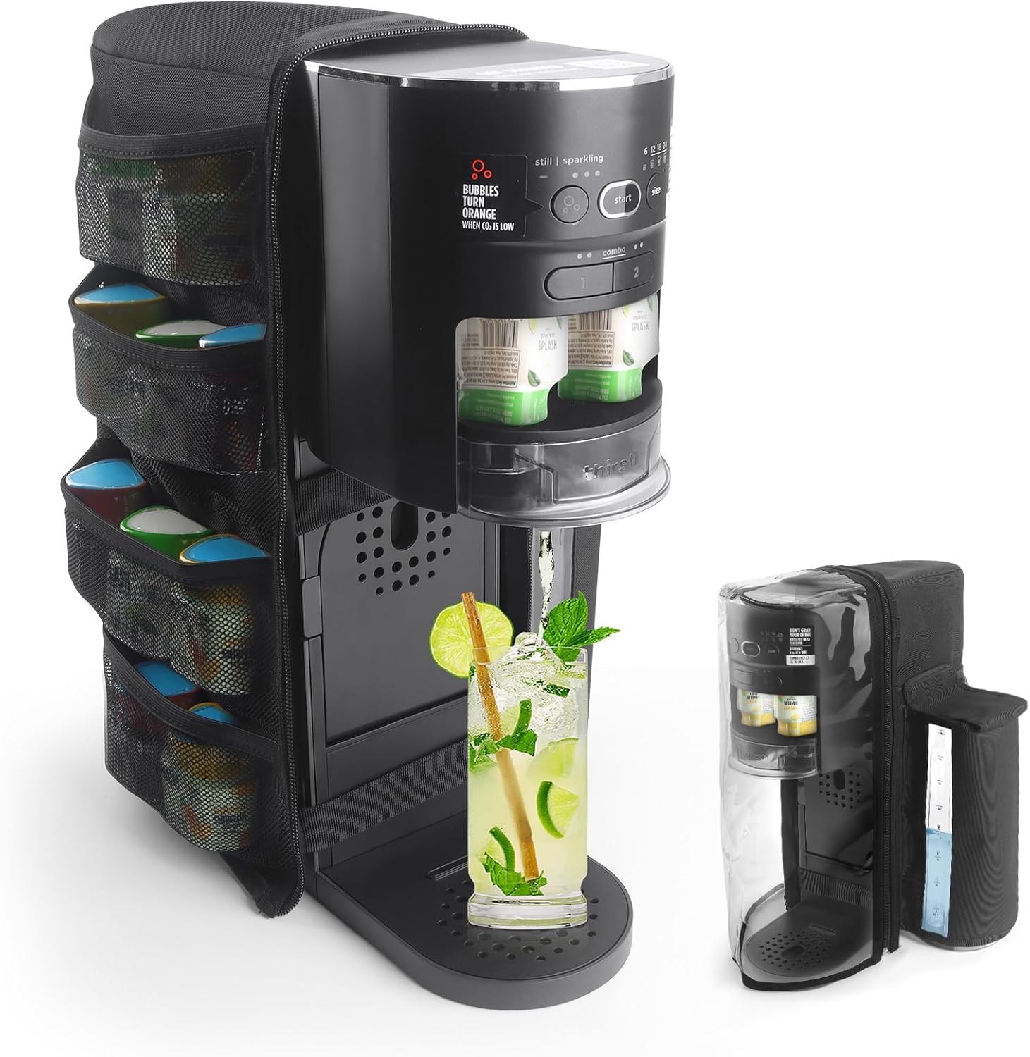 Ninja Thirsti WC1001 Dust Cover: 12 Flavor Pod Storage