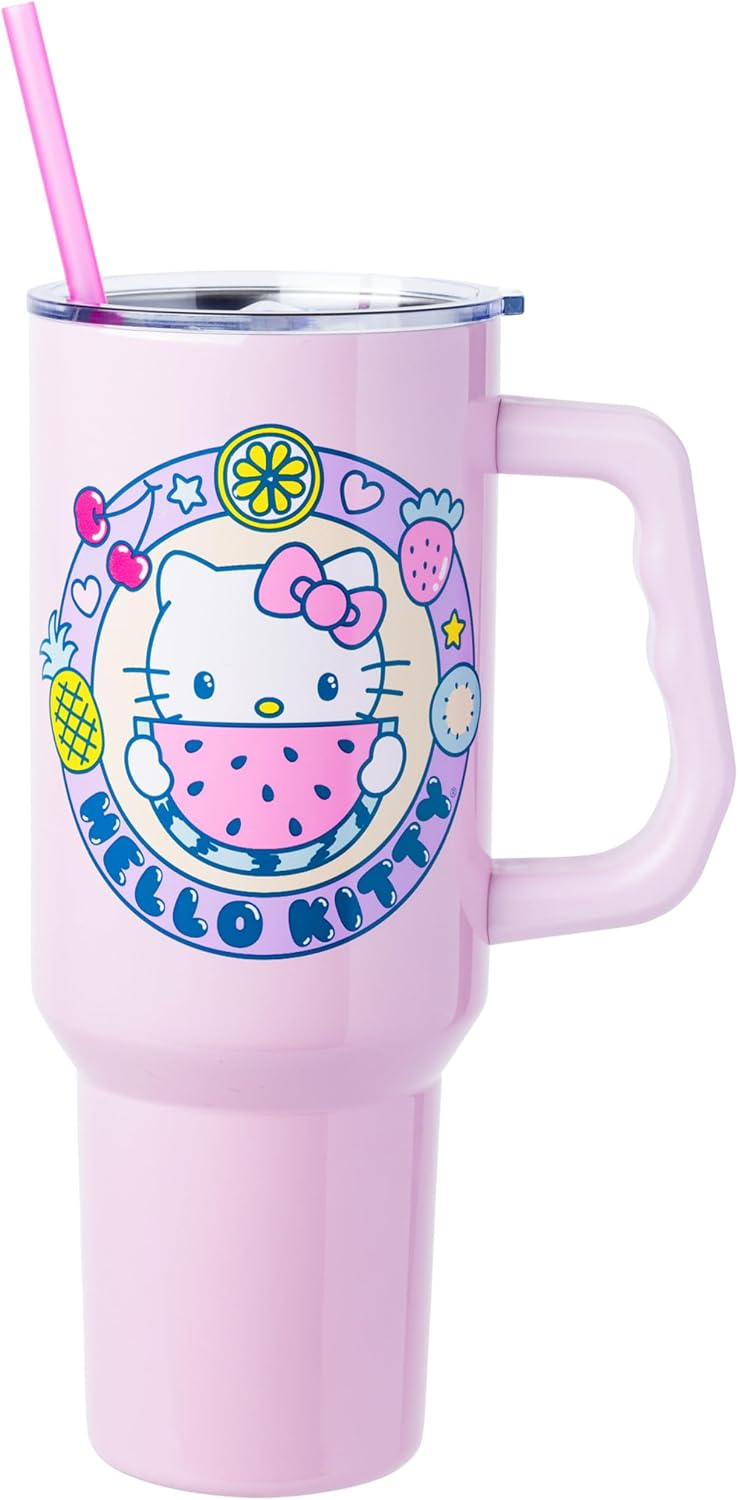 Hello Kitty Kawaii Fruits Stainless Steel Tumbler for Hydration