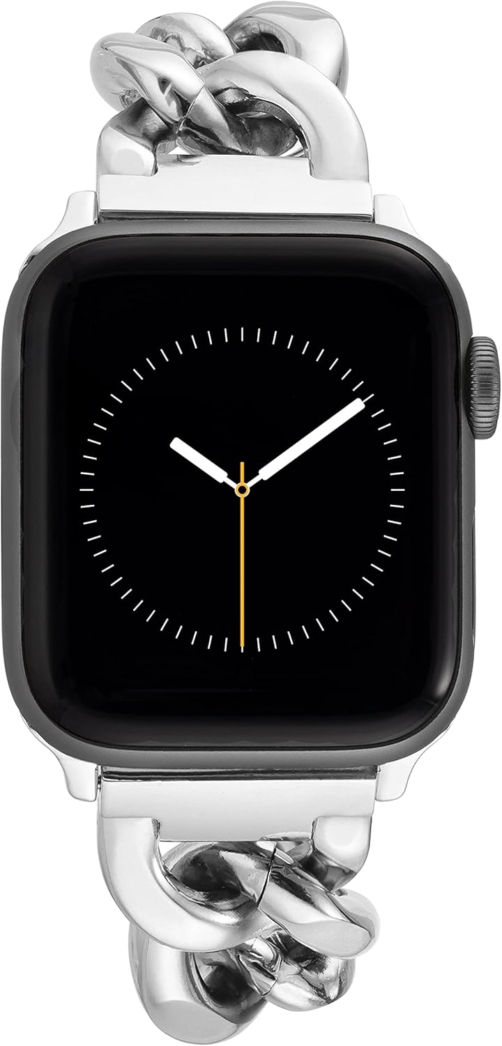 Anne Klein Fashion Chain Bracelet for Apple Watch - Stylish Fit