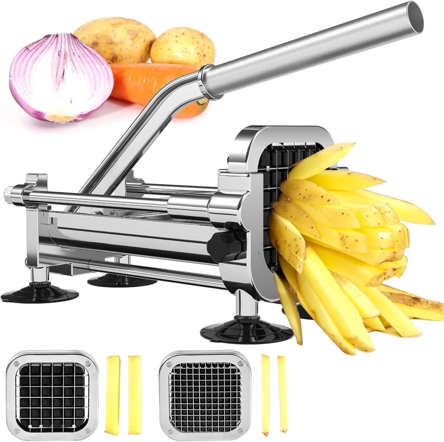 Stainless Steel Potato Cutter for Homemade Fries and Veggies