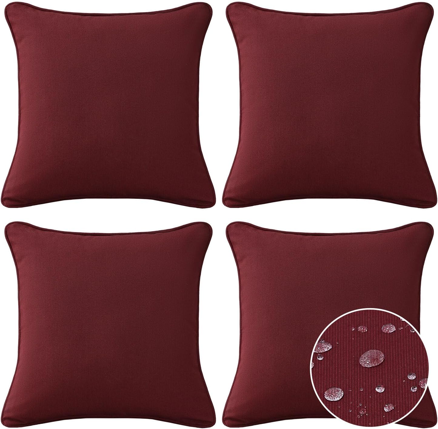 Sunbrella Decorative Outdoor Water Repellent Throw Pillows