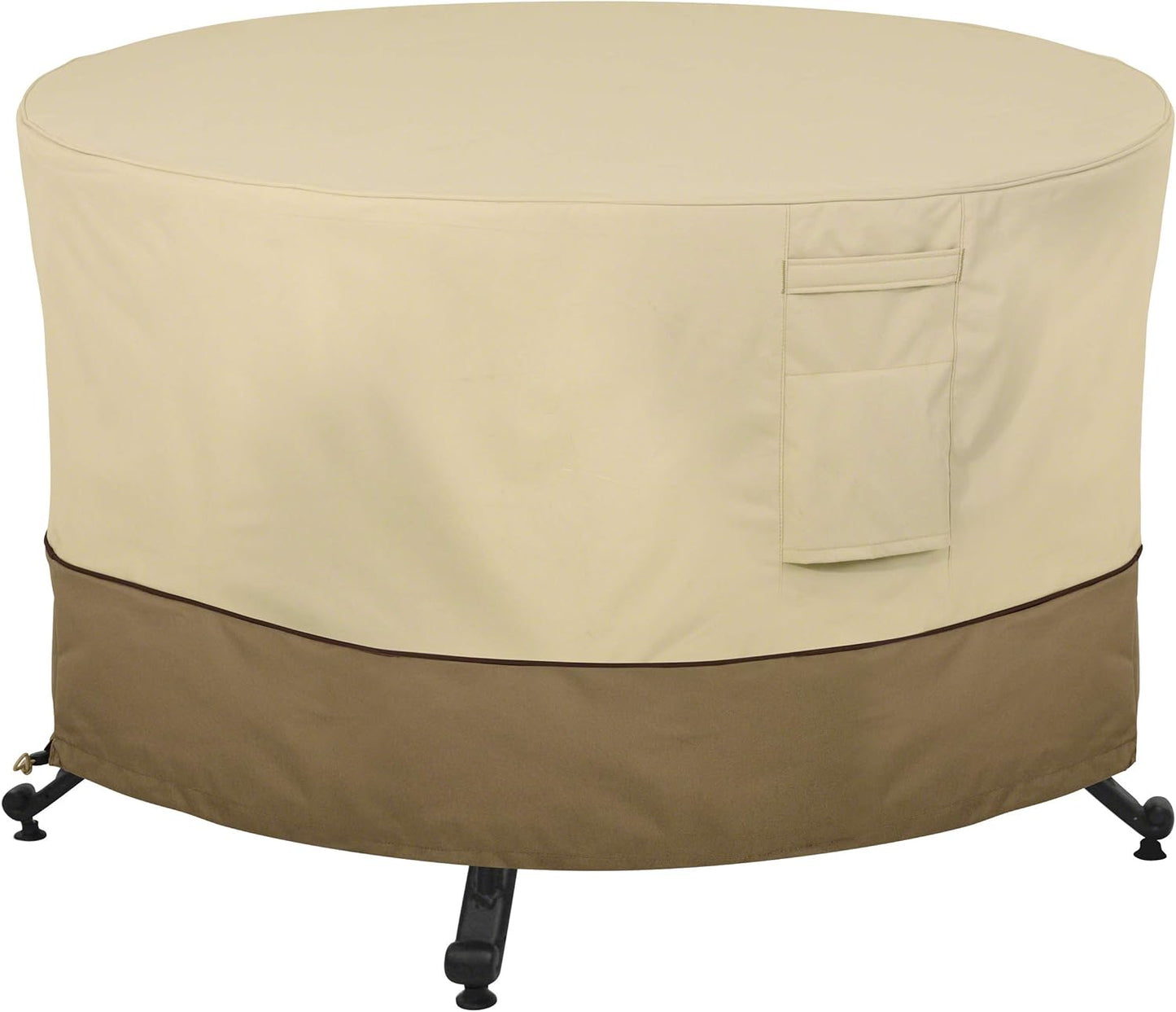 Classic Accessories Veranda 56 Inch Round Fire Pit Table Cover