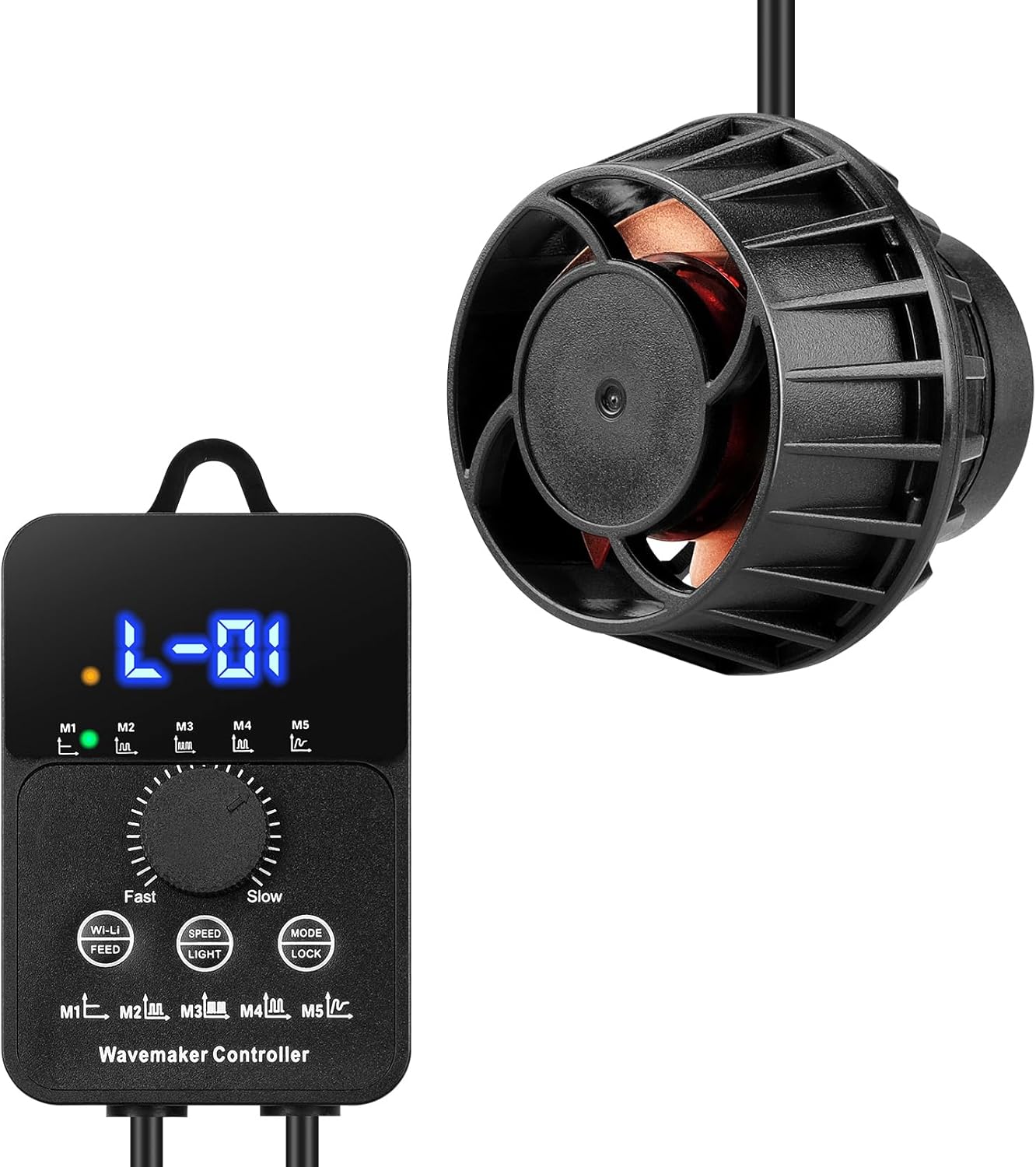 2100GPH Aquarium Wave Maker for 50 to 100 Gallon Tanks