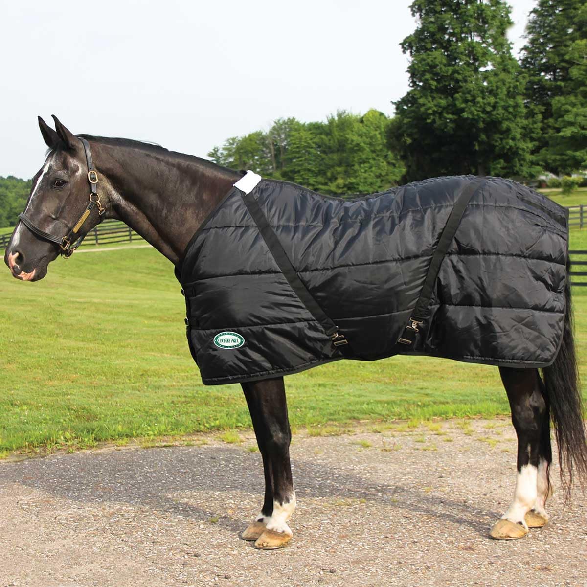 Country Pride Channel Quilt Stable Blanket: Warmth & Style!