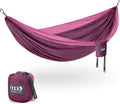 ENO DoubleNest Hammock Lightweight Portable 1 to 2 Person - Plum/Berry