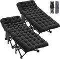 Oversized Folding Camping Cot 2PK - Heavy Duty Guest Cot
