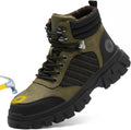 KELODON Waterproof Steel Toe Boots For Men - Durable Comfort for Work