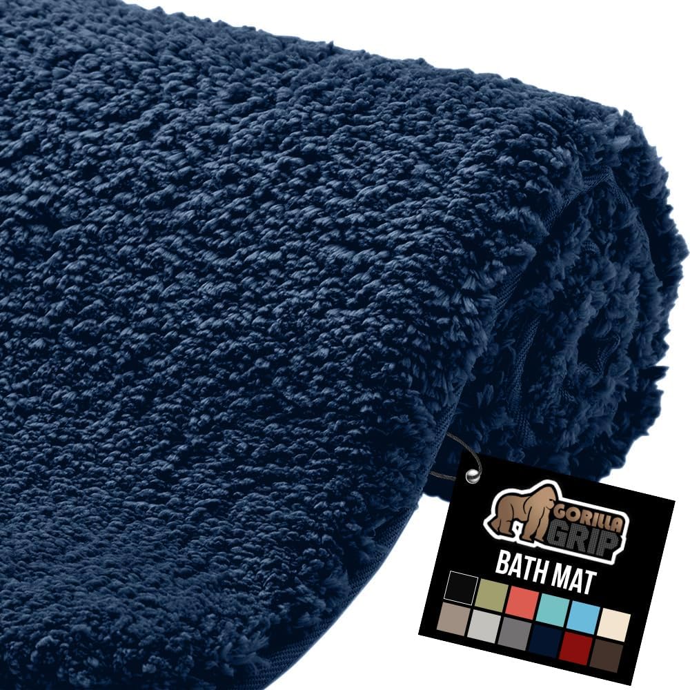 GORILLA GRIP Premium Luxury Bath Rug - Soft, Absorbent, Plush Mat