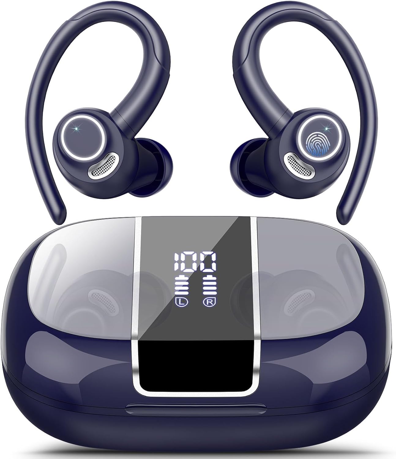 Csasan Wireless Earbuds: 48H Playtime & IP7 Waterproof
