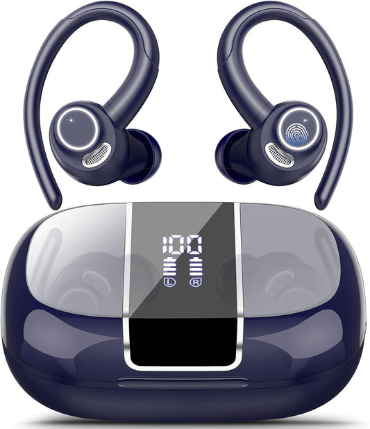 Csasan Wireless Earbuds: 48H Playtime & IP7 Waterproof