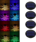 ZNYCYE Replacement Solar Light Tops 4 Pack 8 Colors - Versatile