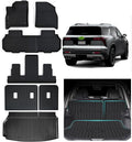 Floor Mats for 2024 2025 2026 Chevrolet Traverse 7 Seats - Custom TPE