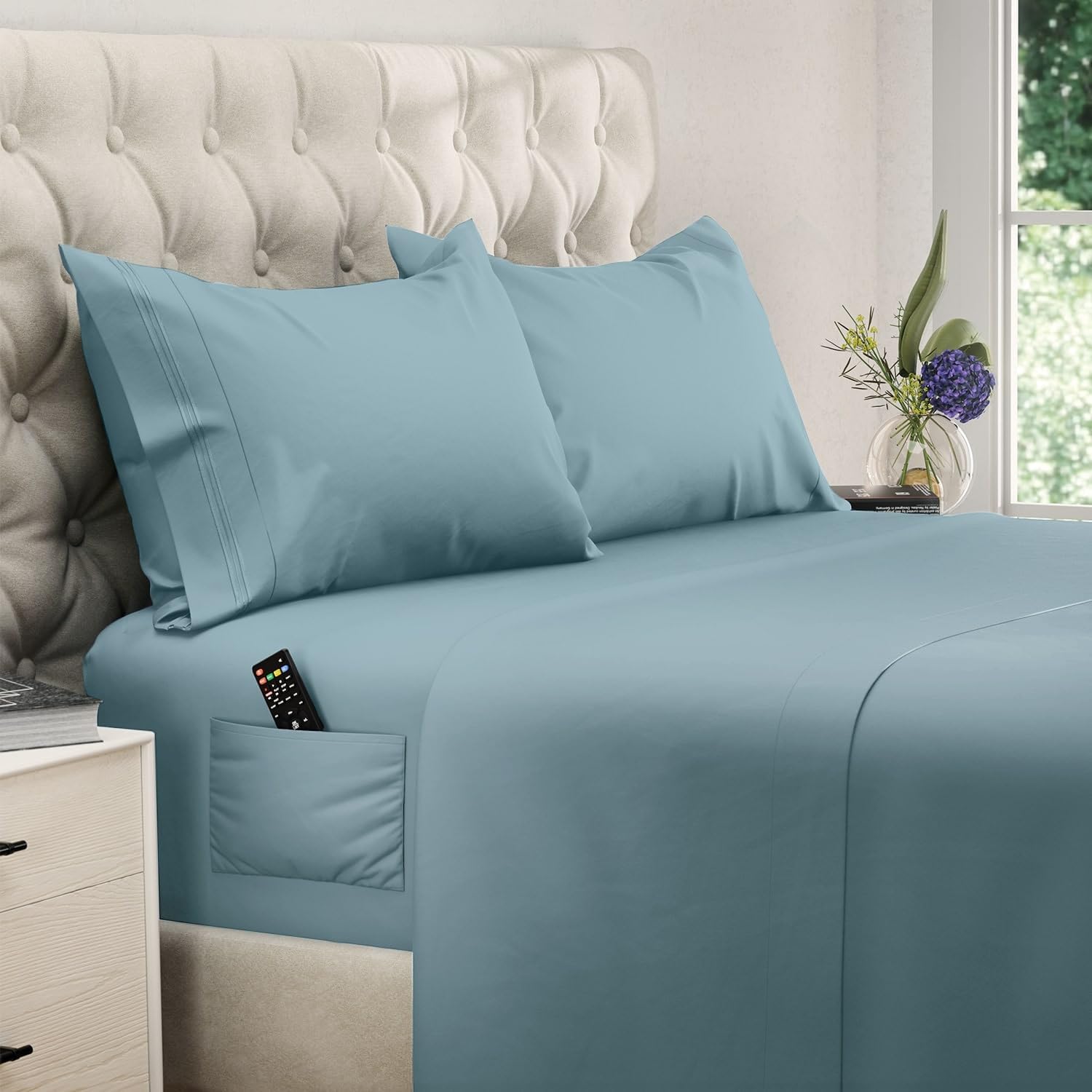 DREAMCARE King Size Sheets Set for Ultimate Comfort and Style
