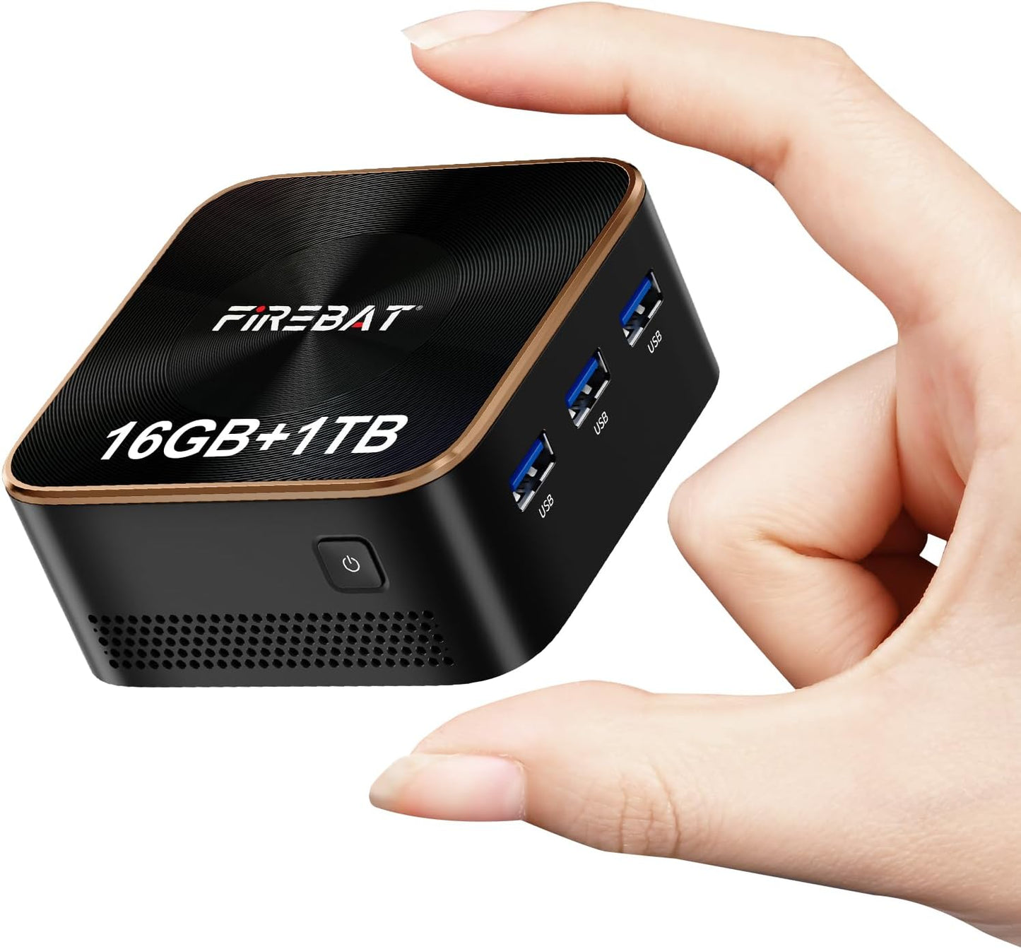 Tiny yet Powerful: FIREBAT Mini PC with 1TB SSD & 4K Triple Display